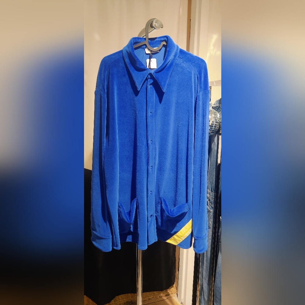 Opening Ceremony Snuggy Jacquard-Label Shirt